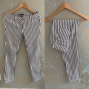 Material Girl striped jeans